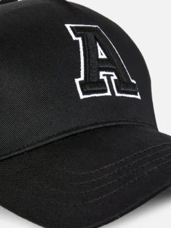 Chapeaux, Gants Et Écharpes|Primark Casquette De Baseball Avec Initiale Noir