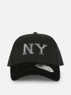 Chapeaux, Gants Et Écharpes|Primark Casquette De Baseball Brodée New York Noir