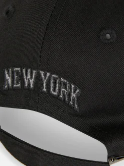 Chapeaux, Gants Et Écharpes|Primark Casquette De Baseball Brodée New York Noir