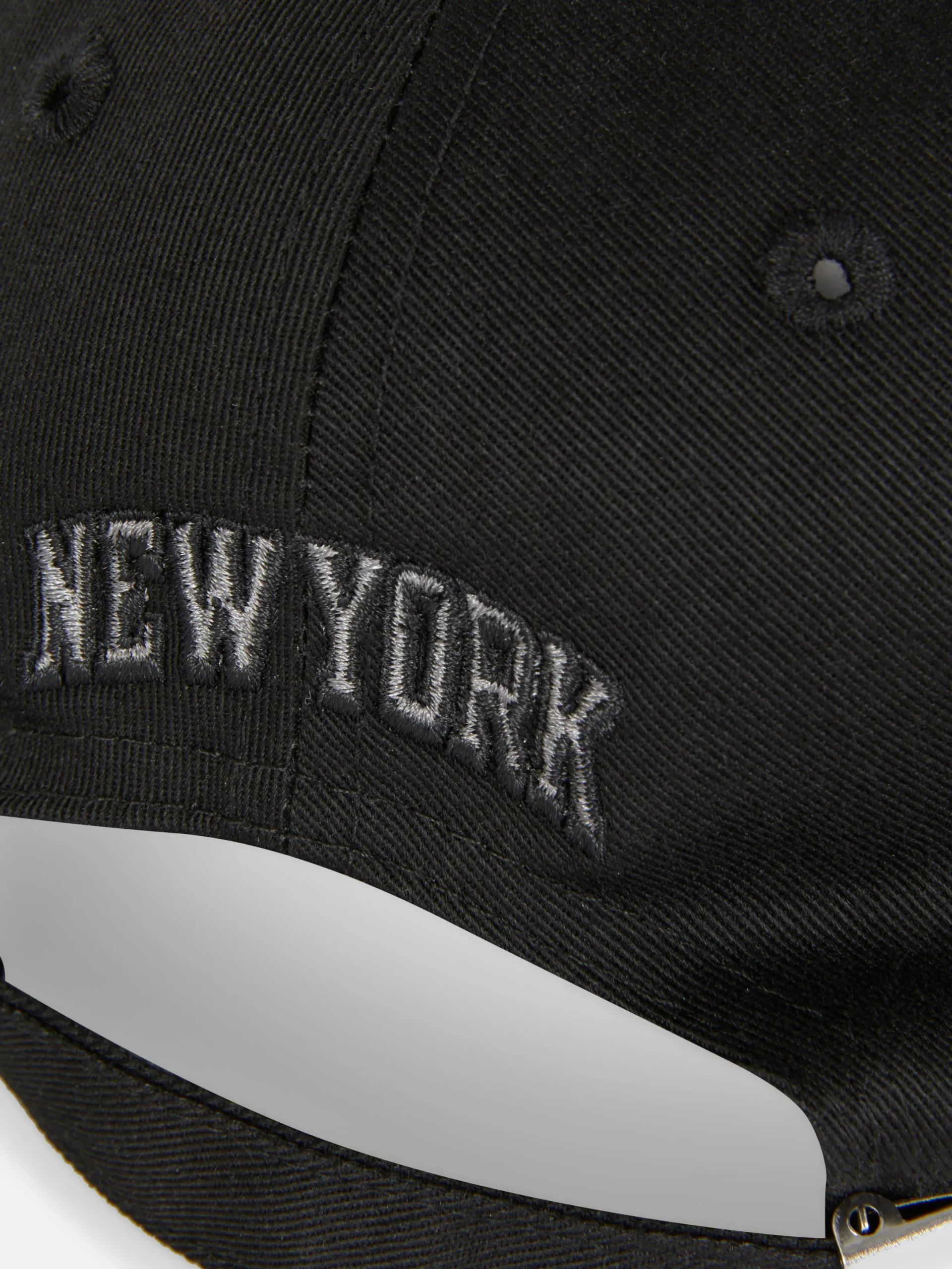 Chapeaux, Gants Et Écharpes|Primark Casquette De Baseball Brodée New York Noir