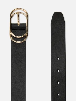 Ceintures|Primark Ceinture à Double Boucle Noir