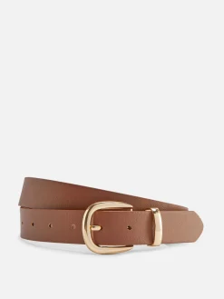 Ceintures|Primark Ceinture Classique Fauve