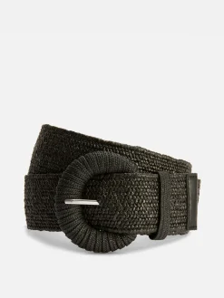 Ceintures|Primark Ceinture Tissée à Boucle Noir