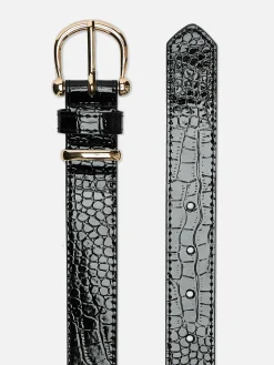 Ceintures|Primark Ceintures à Boucle Texturées Noir