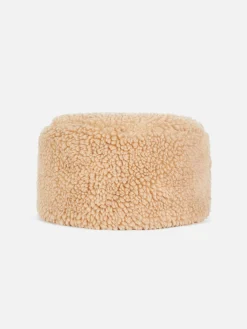 Chapeaux, Gants Et Écharpes|Primark Chapeau Bibi Effet Mouton Retourné Rita Ora Beige