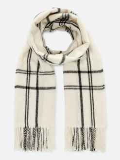 Chapeaux, Gants Et Écharpes|Primark Écharpe à Franges Noir/Blanc