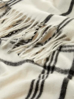 Chapeaux, Gants Et Écharpes|Primark Écharpe à Franges Noir/Blanc