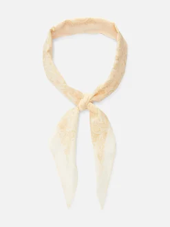 Chapeaux, Gants Et Écharpes|Primark Écharpe à Imprimé Cachemire Écru