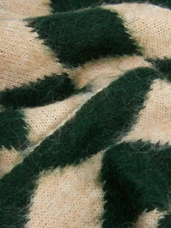 Chapeaux, Gants Et Écharpes|Primark Écharpe à Motif Losange Rita Ora Vert