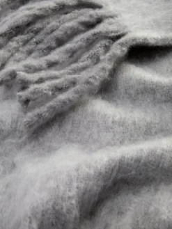 Chapeaux, Gants Et Écharpes|Primark Écharpe Brossée à Pampilles Gris