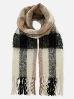 Chapeaux, Gants Et Écharpes|Primark Écharpe Brossée à Pampilles Naturel