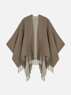 Chapeaux, Gants Et Écharpes|Primark Écharpe Façon Cape à Pampilles Écru