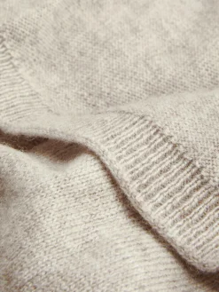 Chapeaux, Gants Et Écharpes|Primark Écharpe Style Couverture En Maille Fine The Edit Moka