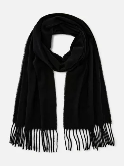 Chapeaux, Gants Et Écharpes|Primark Écharpe Tissée à Pampilles Noir