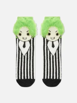 Beetlejuice|Tout Halloween|Primark Chaussettes Chaudes Beetlejuice Blanc