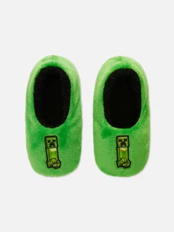 Chaussettes|Primark Chaussettes Invisibles Minecraft Creeper Vert