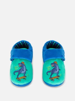Chaussons|Primark Chaussons à Semelle épaisse Et Motif Dinosaure Multicolore