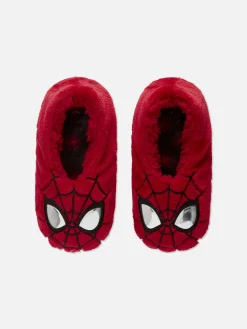 Chaussettes|Primark Chaussons Doux Marvel Spider-Man Rouge