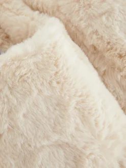 Chaussons|Primark Chaussons En Fausse Fourrure Beige