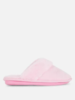 Chaussons|Primark Chaussons En Suédine Rose