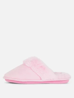 Chaussons|Primark Chaussons En Suédine Rose