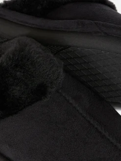 Chaussons|Primark Chaussons En Suédine Noir