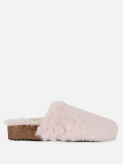 Chaussons|Primark Chaussons Mules Duveteux Rose