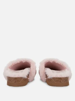 Chaussons|Primark Chaussons Mules Duveteux Rose