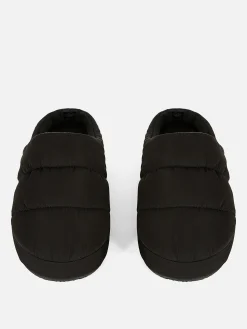 Chaussons|Primark Chaussons Mules Matelassés Noir