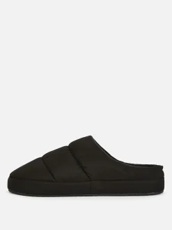 Chaussons|Primark Chaussons Mules Matelassés Noir