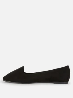 Ballerines|Primark Chaussons-ballerines En Suédine Noir