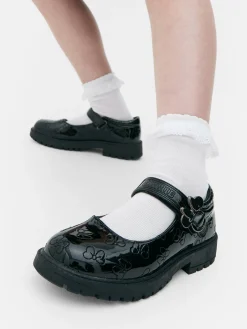 Ballerines|Primark Chaussures D'école Vernies Disney Minnie Mouse Noir