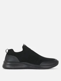 Baskets|Vêtements De Sport|Primark Chaussures De Sport à Enfiler Noir