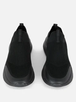 Baskets|Vêtements De Sport|Primark Chaussures De Sport à Enfiler Noir