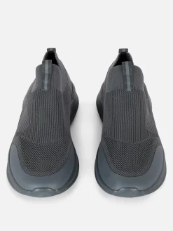 Baskets|Vêtements De Sport|Primark Chaussures De Sport à Enfiler Gris