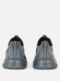 Baskets|Vêtements De Sport|Primark Chaussures De Sport à Enfiler Gris