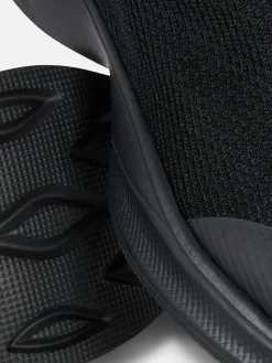 Baskets|Primark Chaussures De Sport Sans Lacets En Tissu Noir