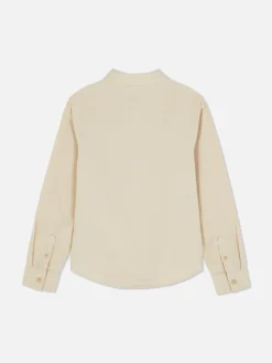 Chemises|Primark Chemise Boutonnée Pour Ado Sable