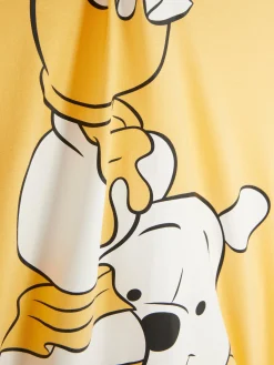 Chemises De Nuit Et Nuisettes|Primark Chemise De Nuit à Imprimé Personnages Disney Jaune