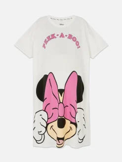 Chemises De Nuit Et Nuisettes|Primark Chemise De Nuit De Maternité Disney Minnie Mouse Blanc