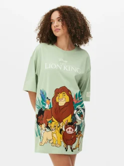 Chemises De Nuit Et Nuisettes|Primark Chemise De Nuit Disney Le Roi Lion 30e Anniversaire Vert clair