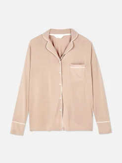 Hauts De Pyjama|Primark Chemise De Pyjama En Jersey Moka