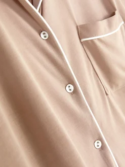 Hauts De Pyjama|Primark Chemise De Pyjama En Jersey Moka