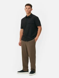 Chemises|Primark Chemise Droite à Manches Courtes Kem Noir