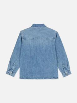 Chemises|Primark Chemise En Jean à Manches Longues Bleu