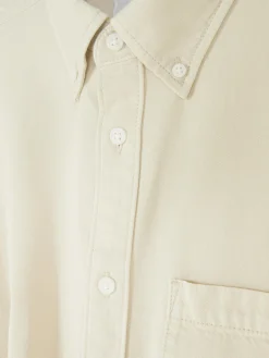 Chemises|Primark Chemise En Sergé De Coton à Manches Longues Beige