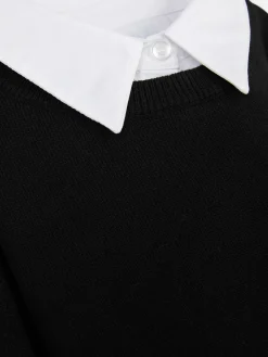 Pulls Et Gilets|Primark Chemise Et Pull 2-en-1 Noir