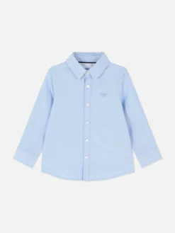Hauts Et T-Shirts|Primark Chemise Oxford à Boutons Bleu