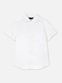 Chemises|Primark Chemise Oxford à Manches Courtes Blanc