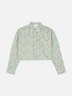 Chemises Et Blouses|Primark Chemise Oxford Courte Multicolore